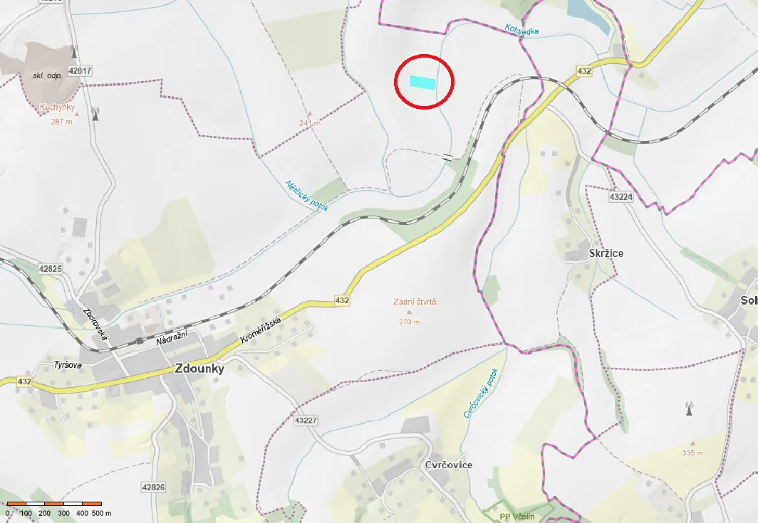 Prodej pole 6910 m²